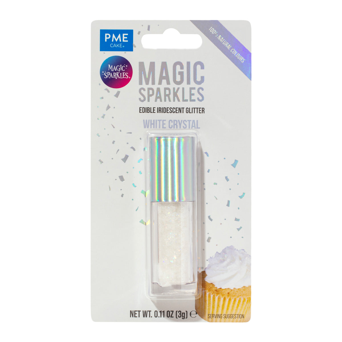 PME Paillettes Magic Sparkles Blanc (3g)