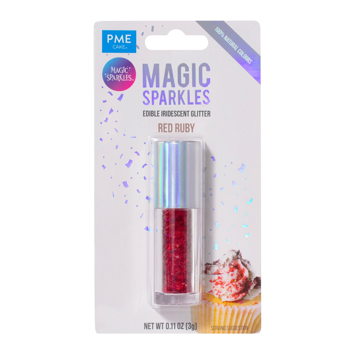 Paillettes Magic Sparkles PME rouge (3g)