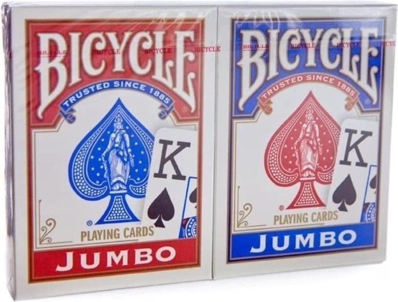Cartes Bicycle Jumbo - Rider Back 2-Pack