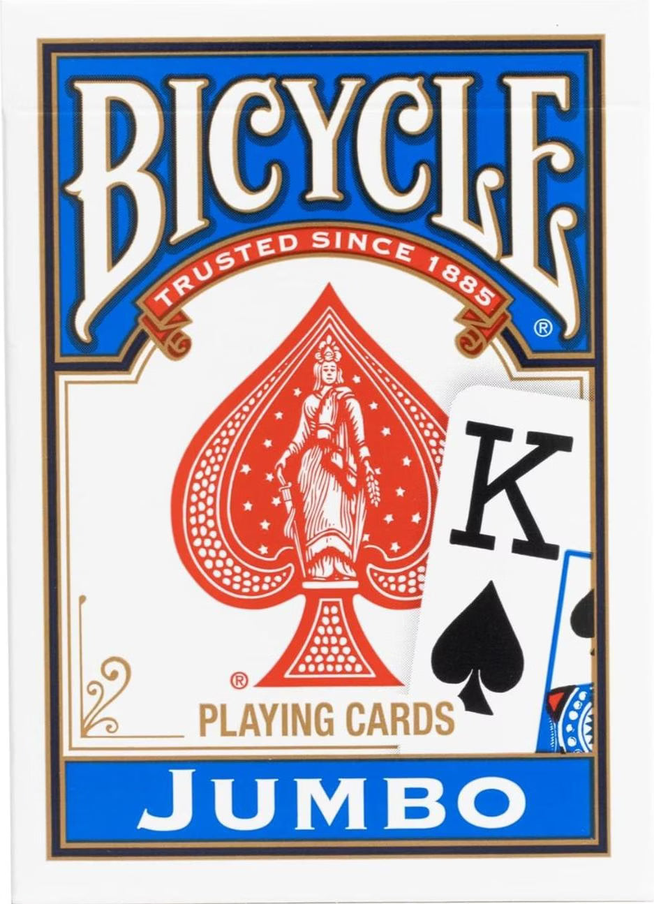 Bicycle Jumbo Karten - Rider Back 1 Pack