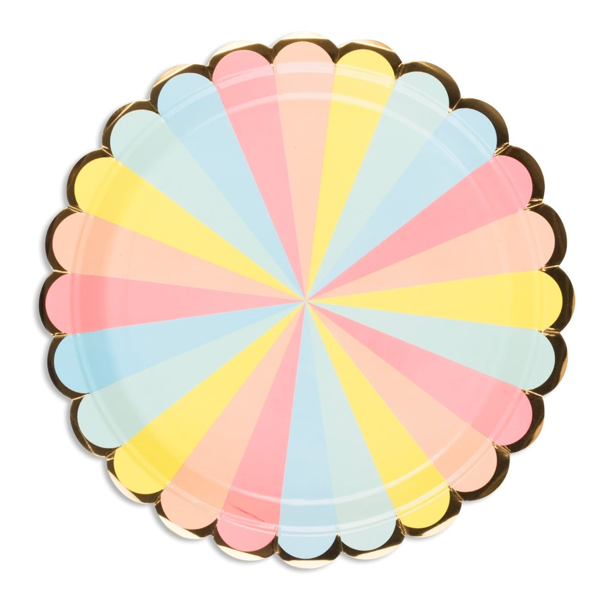 Assiettes Multicolore (8pcs)