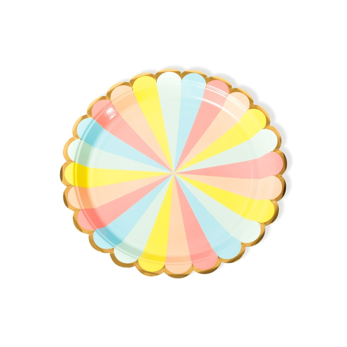 Assiettes Multicolore (8pcs)