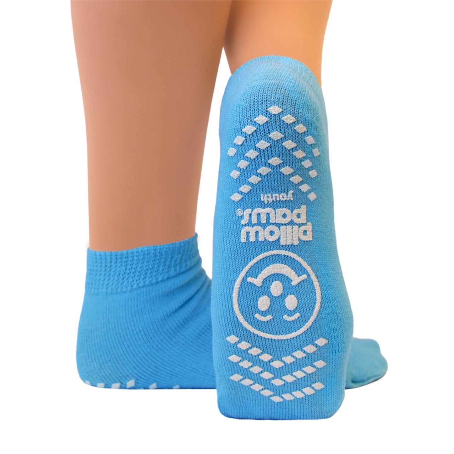 Pillow Paws Non-Slip Socks - 26-33 (Sky Blue)