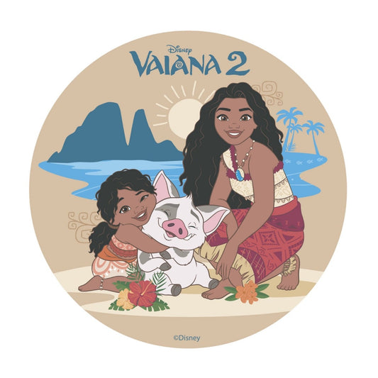 Disque comestible - Vaiana 2 (20cm)