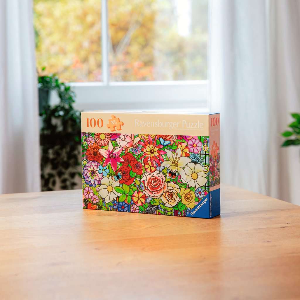 Puzzle 100 pièces - Fleurs