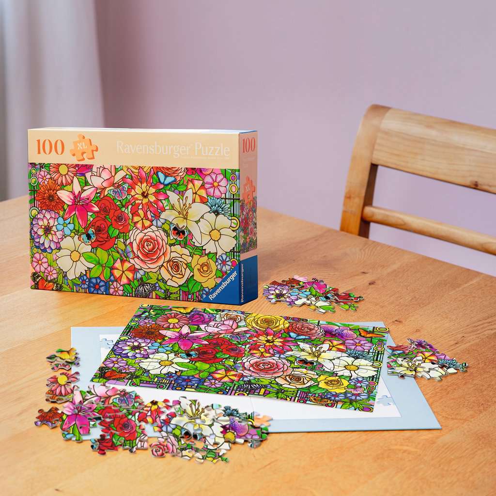 Puzzle 100 pièces - Fleurs