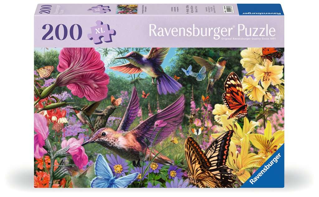 Puzzle 200 pièces - Colibris