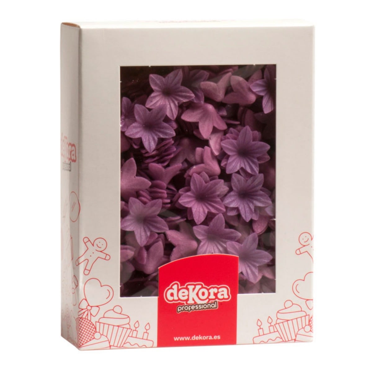 Lilas en azyme 2cm violet (400pcs)