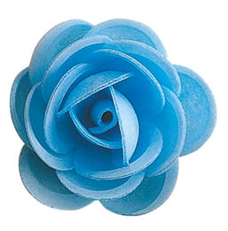 Décos comestibles - Rose Bleu 4.5cm (50pcs)