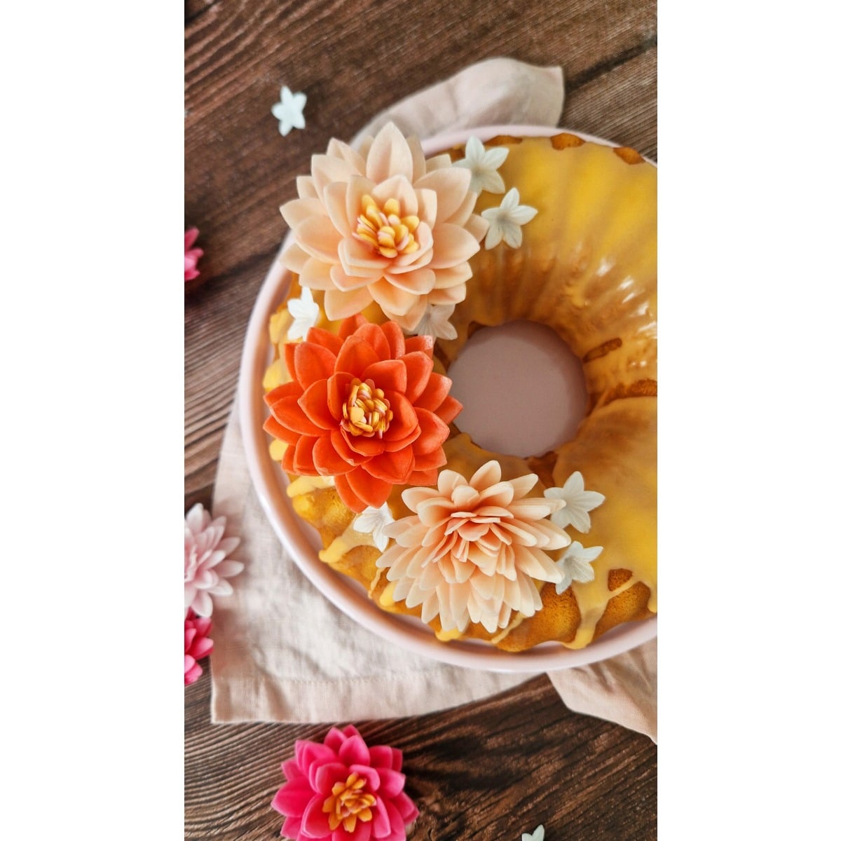 Fleurs de Lotus en azyme assorties (15pcs)