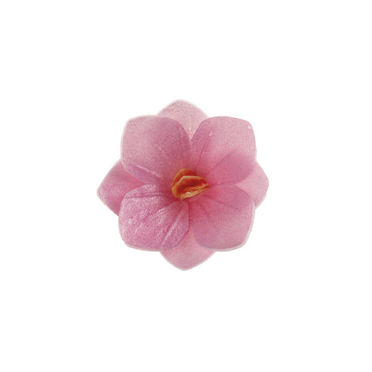 Fleurs en azyme roses (4cm, 18 pièces)