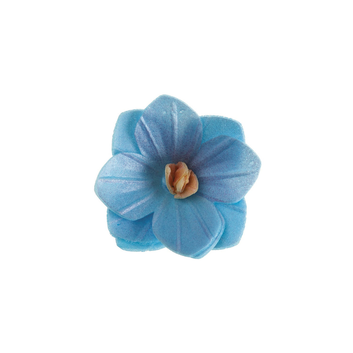 Fleurs en azyme bleues (4cm, 18 pièces)