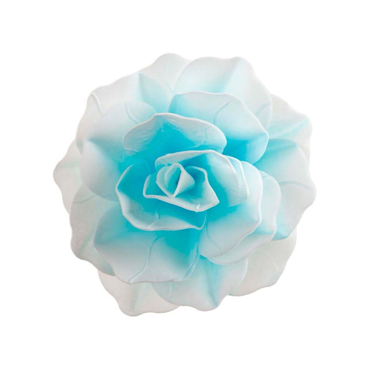 Fleur Rose Bleue géante 12.5cm