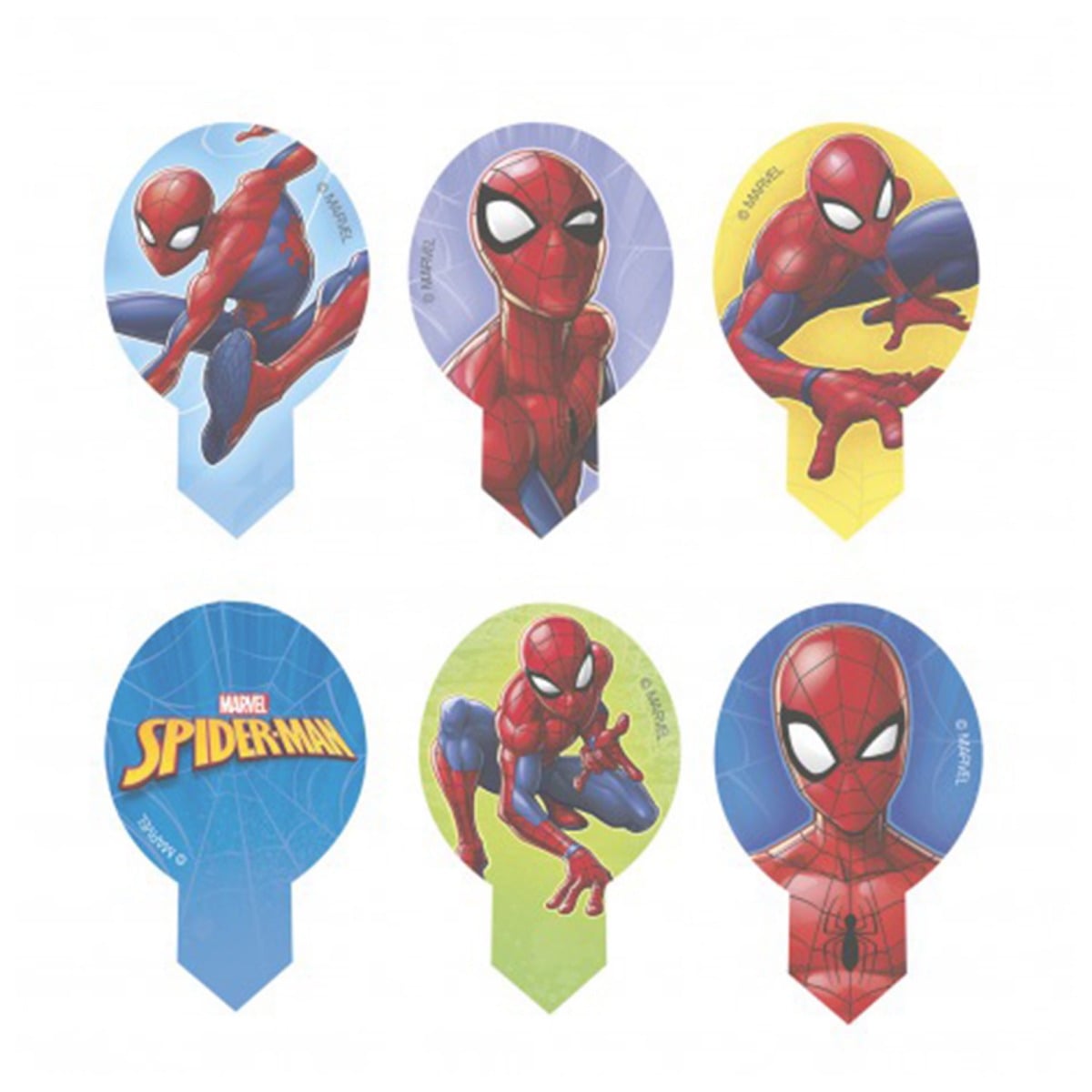 Minis Disques Comestibles - Spiderman