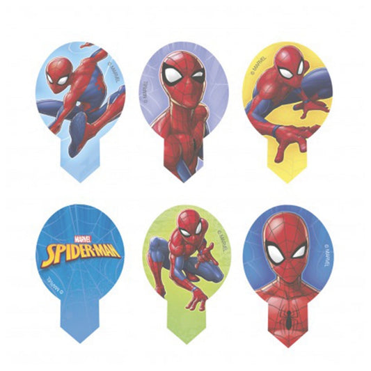 Minis Disques Comestibles - Spiderman