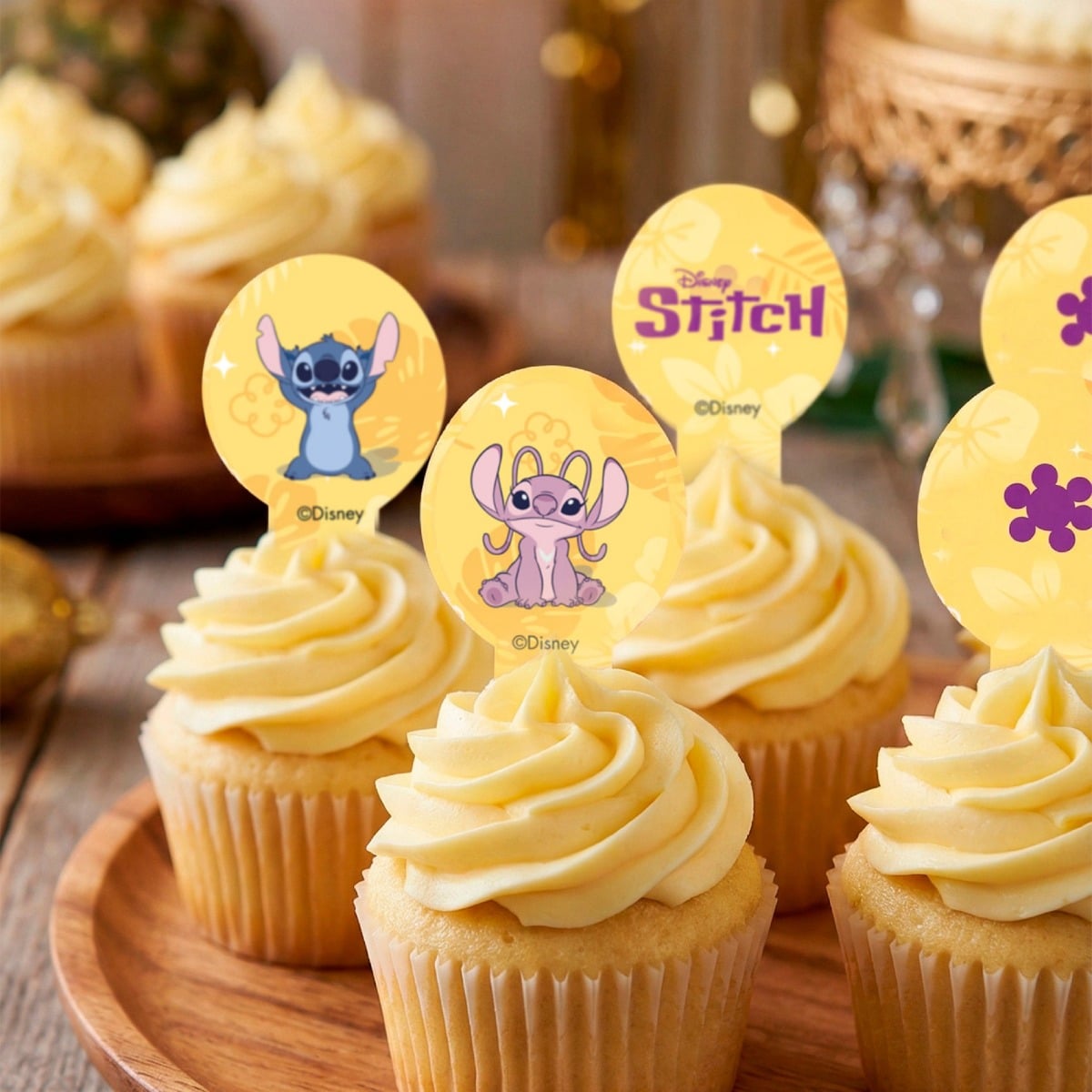 Minis Disques Comestibles - Stitch
