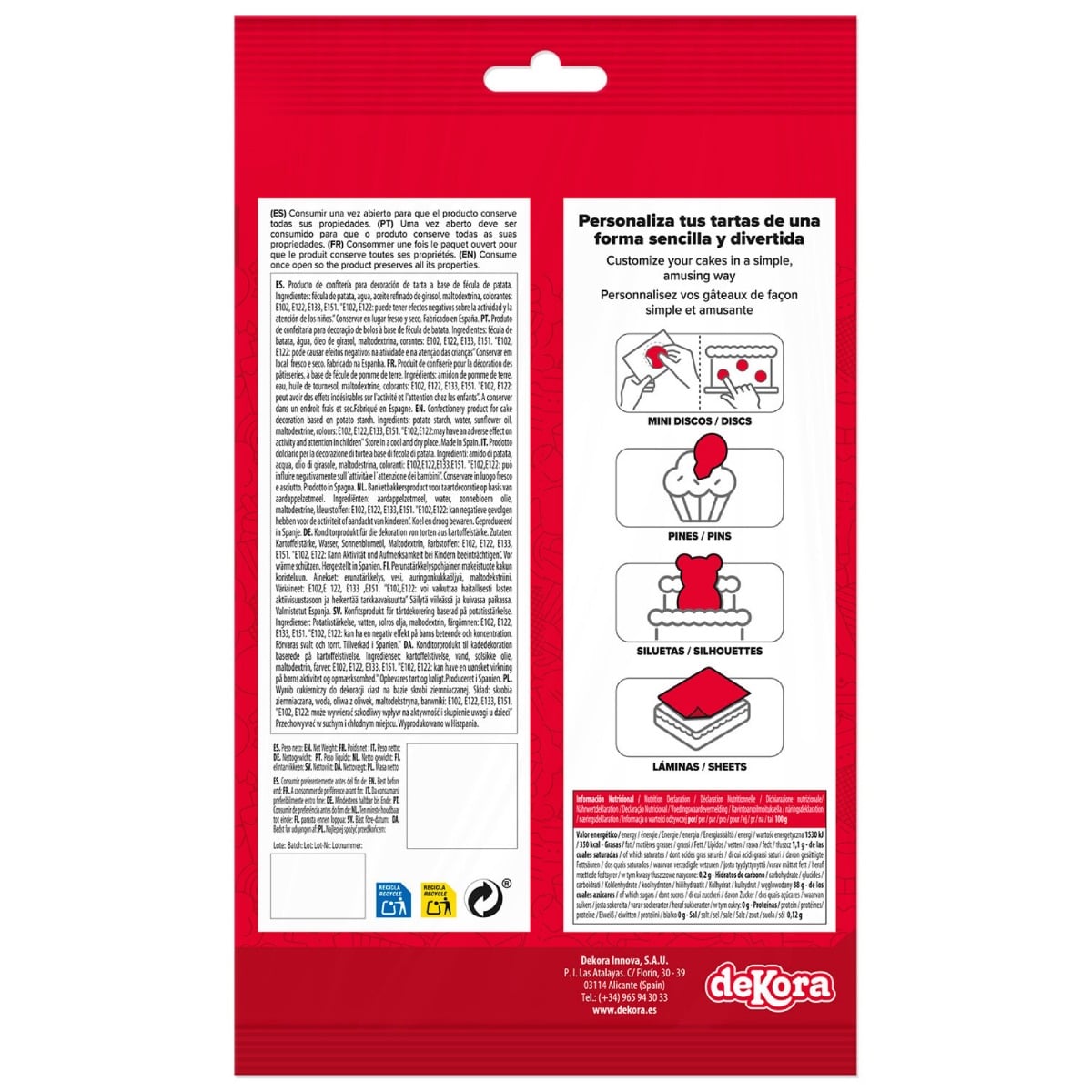 Minis Disques Comestibles - Stitch