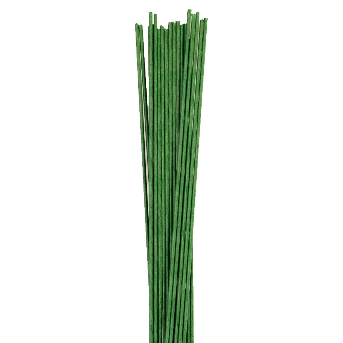 Tige à fleur verte - Calibre 18 (20pcs)