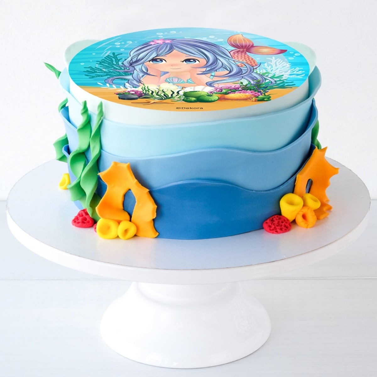 Disque comestible - Sirène (20cm)