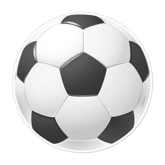 Disque comestible - Ballon de foot (20cm)