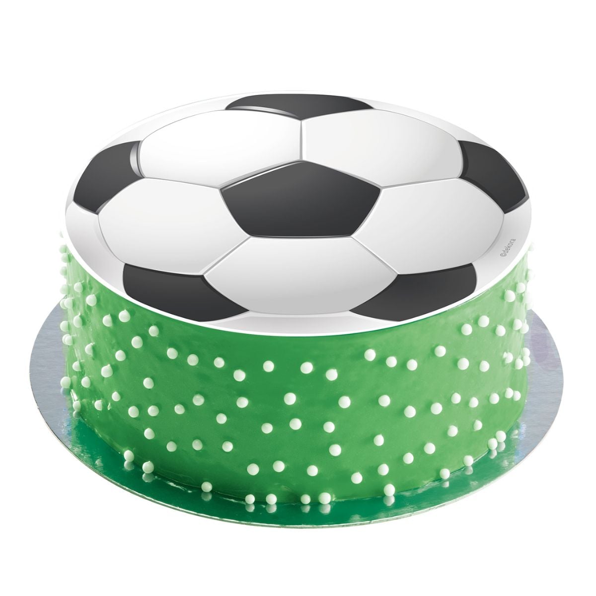 Disque comestible - Ballon de foot (20cm)