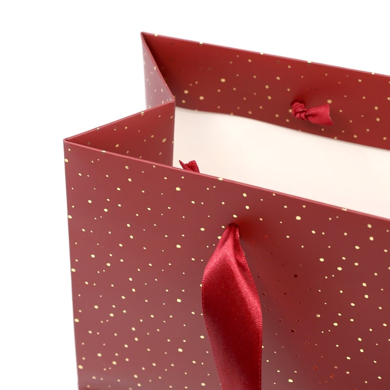 Sac cadeau M - Rouge
