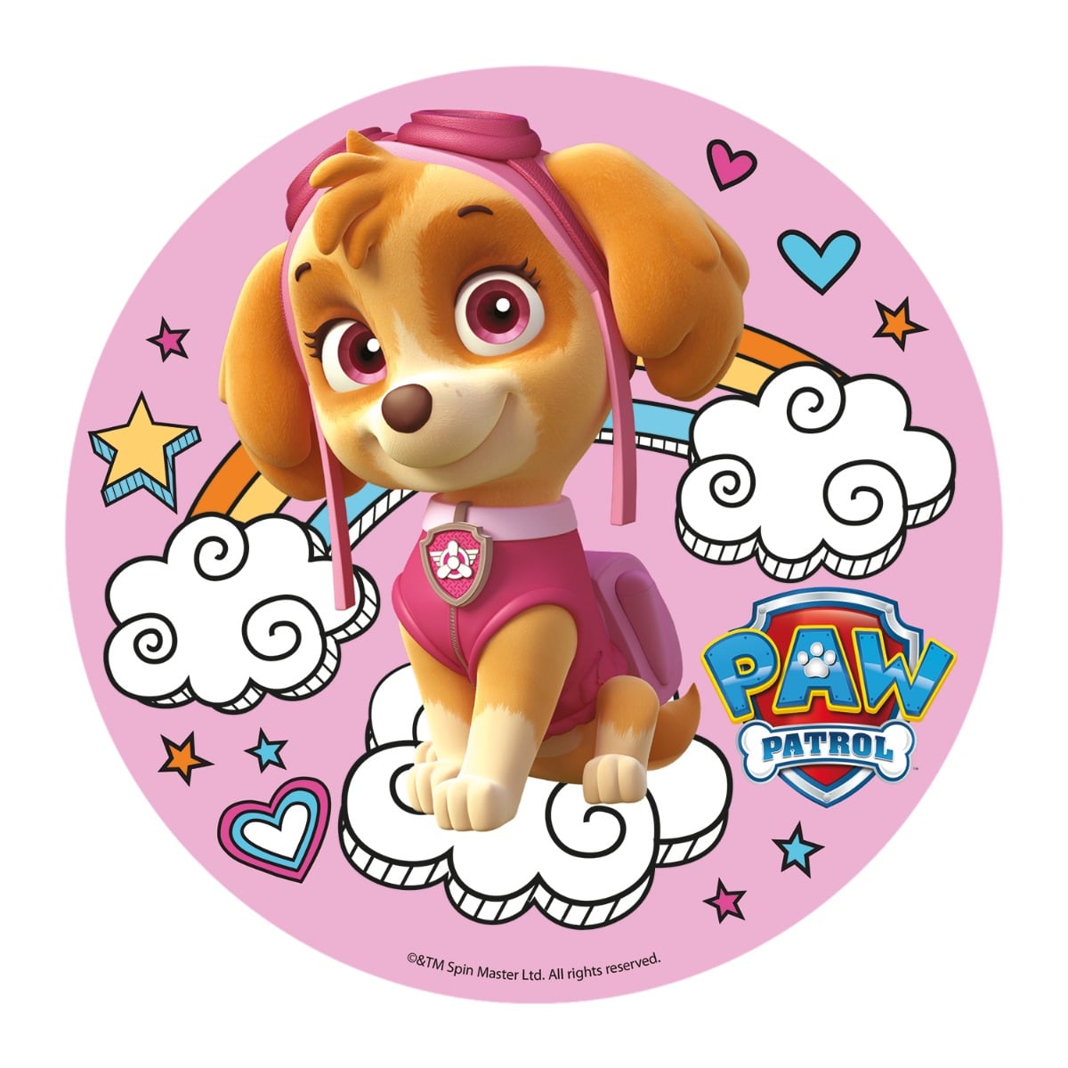 Disque comestible - Stella Pat Patrouille (20cm)
