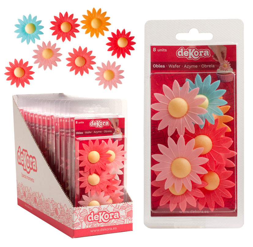Décos comestibles - Marguerites (8pcs)