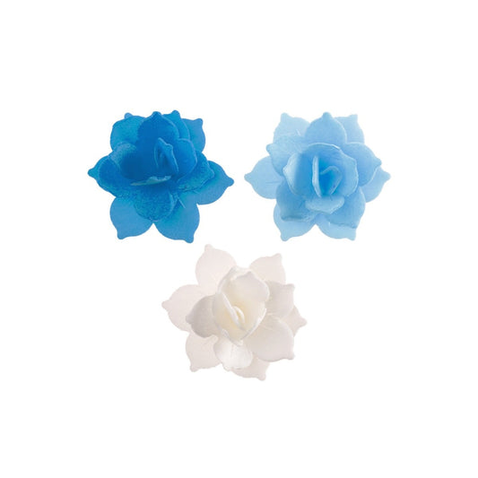 Mini Nénuphars Bleus 4.5cm (8pcs)