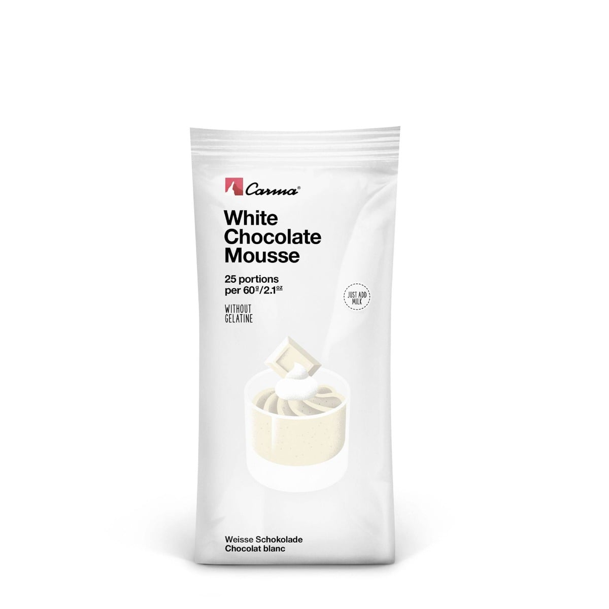 Préparation pour Mousse au chocolat blanc