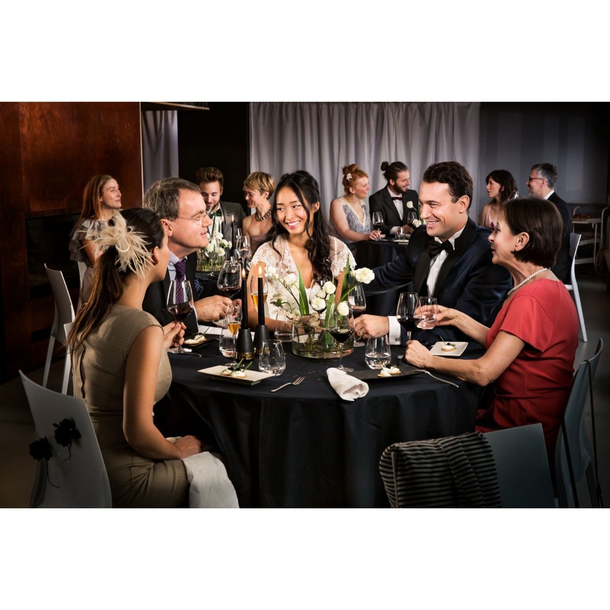 Nappe ronde Evolin® Ø 240 cm - Noir