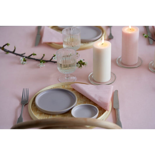 Serviettes Rose Tendre 33x33cm 3 plis (20pcs)