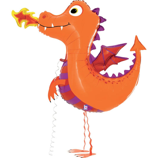 Ballon Alu Marcheur - Dragon (104cm)