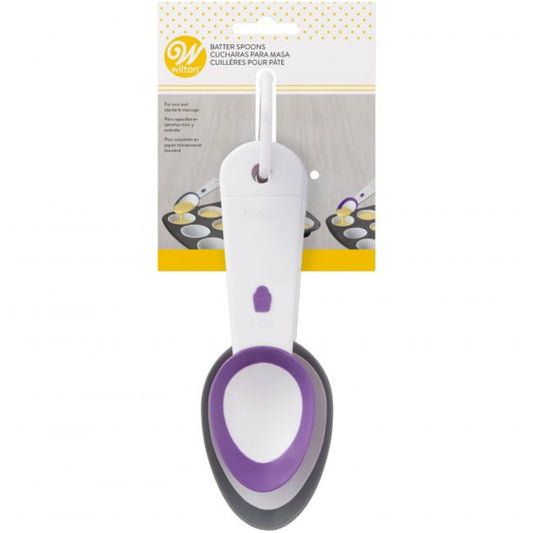 Cuillère pour pâte à cupcake (2pcs)