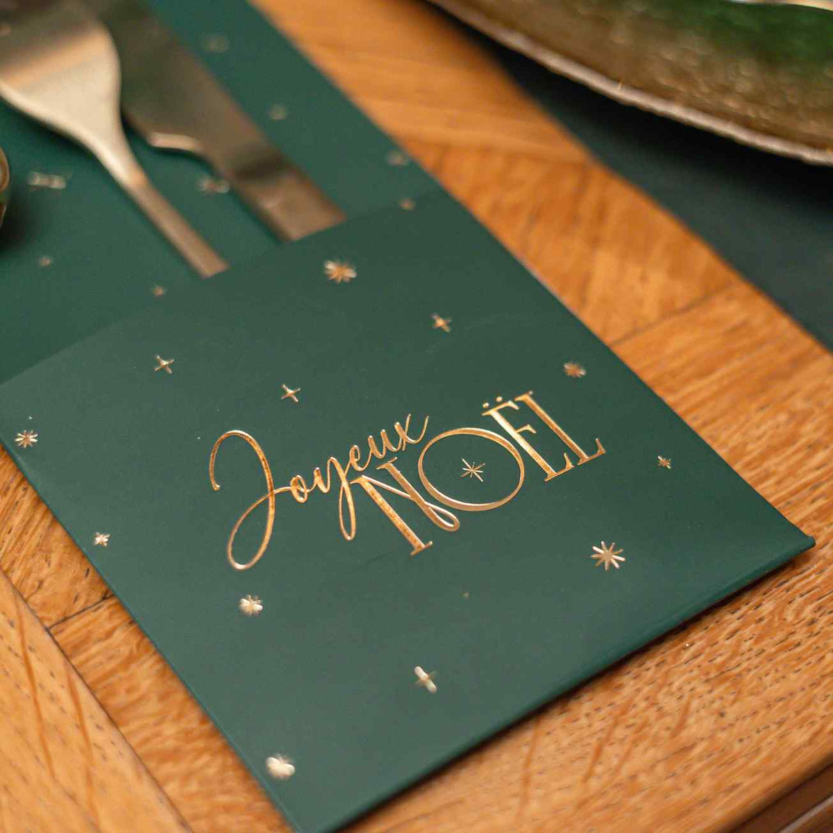 Sachets alimentaires de Noël à fermeture adhésive 8,5x16cm (10pcs)