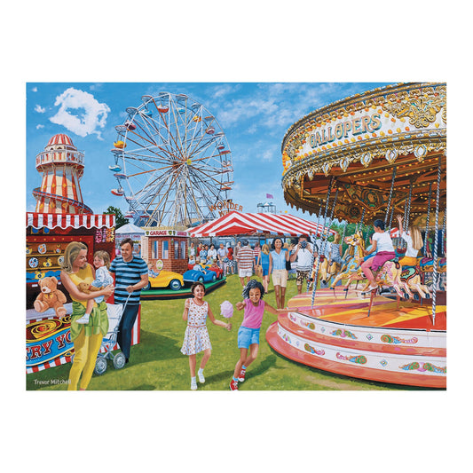 Puzzle 35 Teile - Vergnügungspark