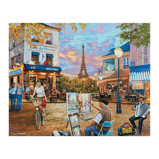 Puzzle 100 Teile - Sunset in Paris