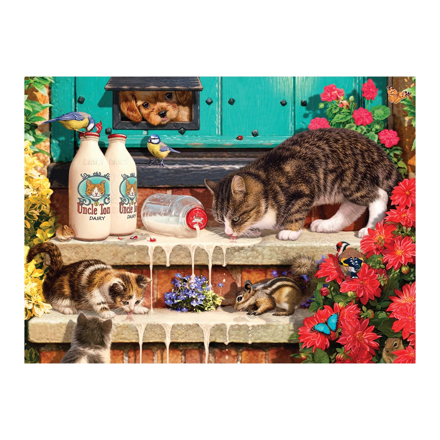Puzzle 35 Teile - Cat's Whiskers
