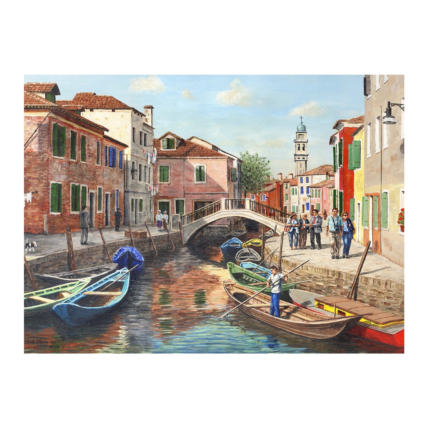 Puzzle 63 pièces - Burano Island
