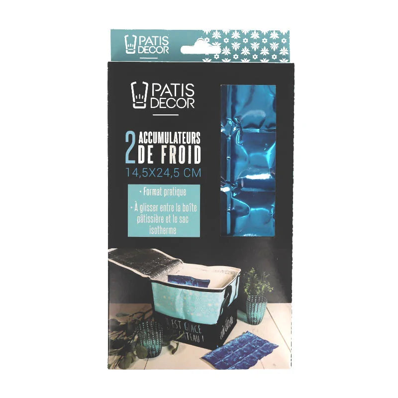 Patisdecor Accumulateurs de froid (2 pièces)