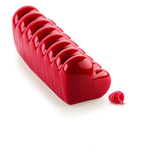 Moule en silicone - Bûche Coeur
