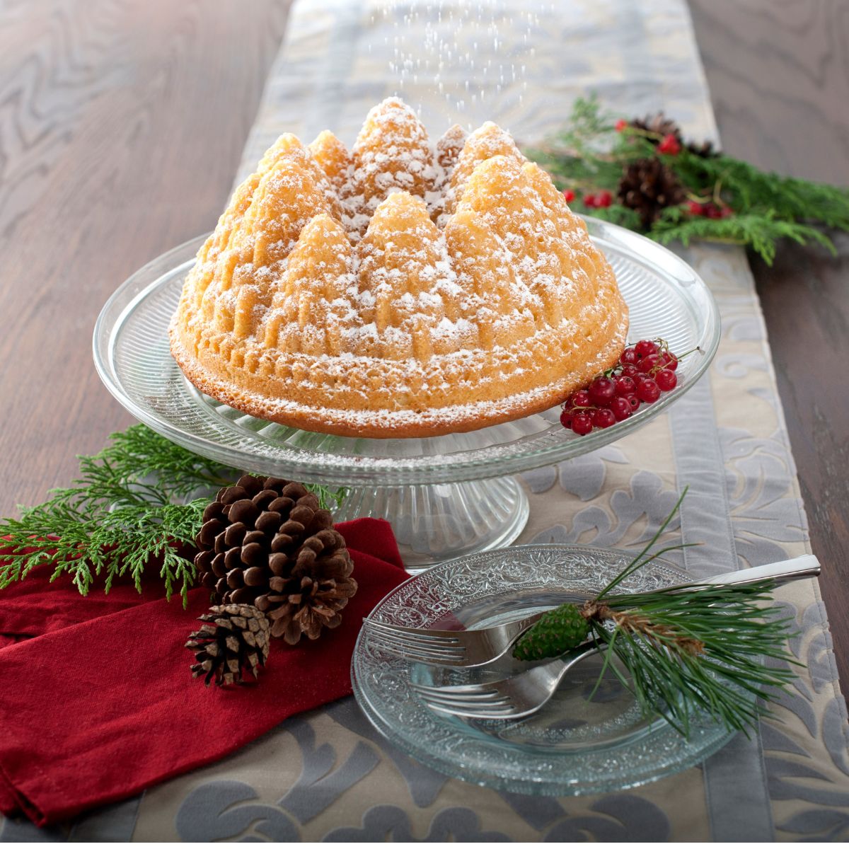 Moule à kouglof Pine Forest (Ø24,6 cm)