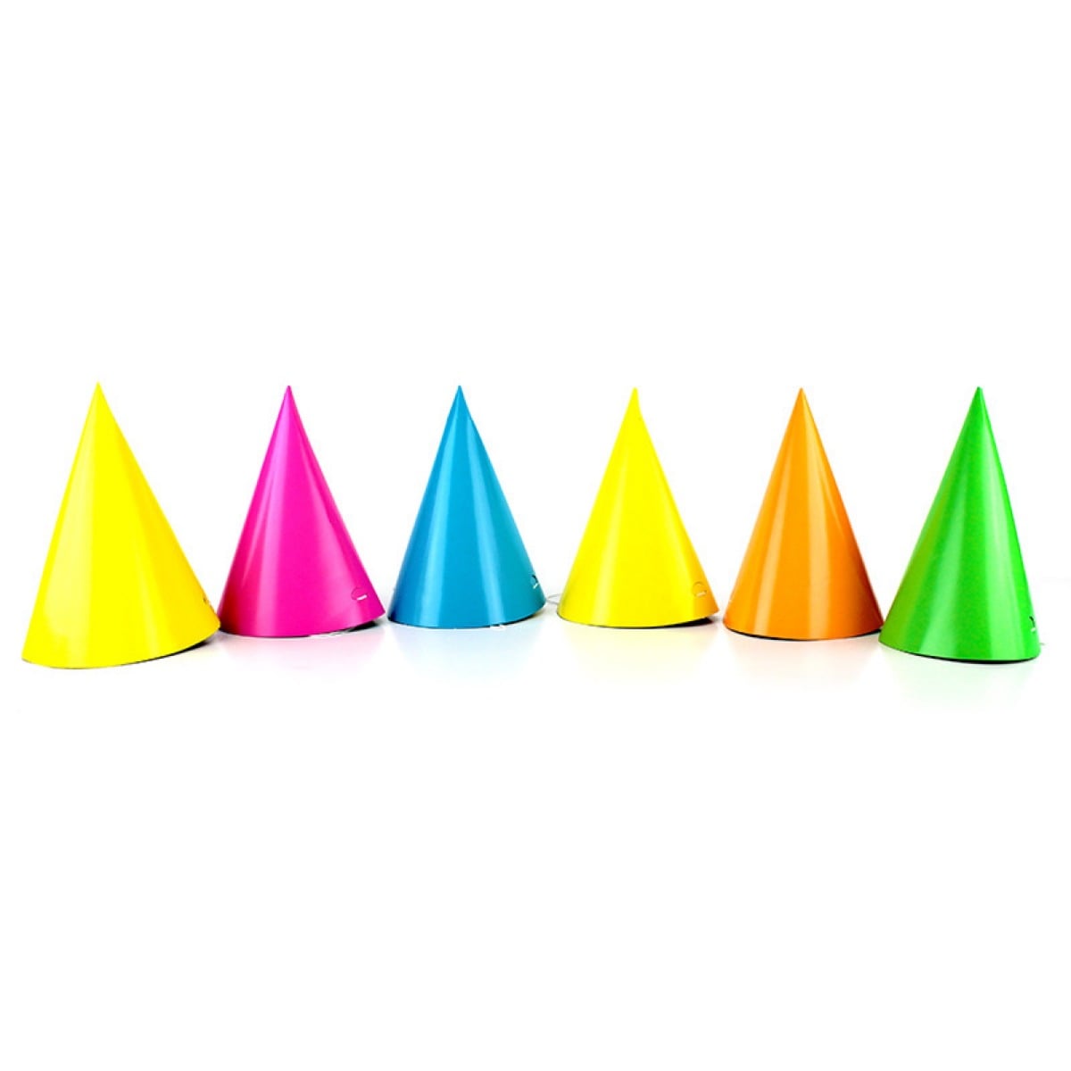 Chapeaux Fluo (6 pcs)