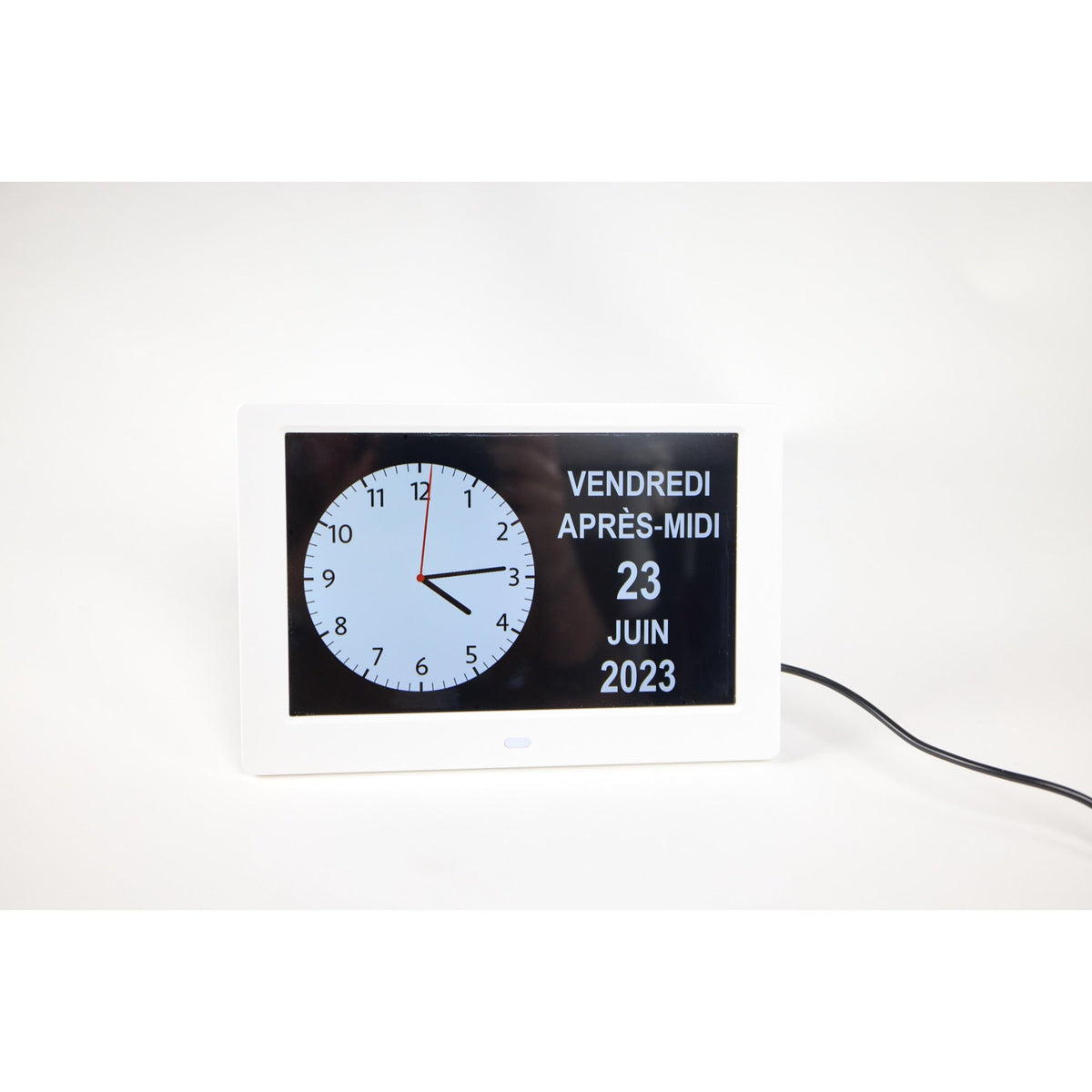 ALLY Clock 20cm - Horloge Calendrier Senior & Alzheimer