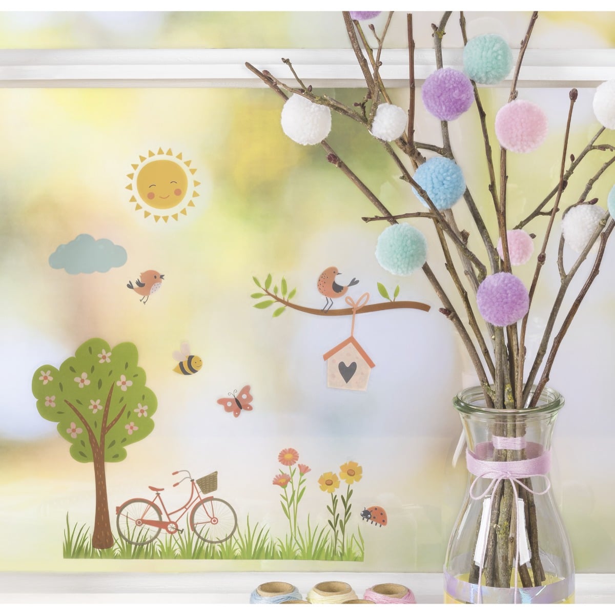 Autocollants pour vitre - Jardin