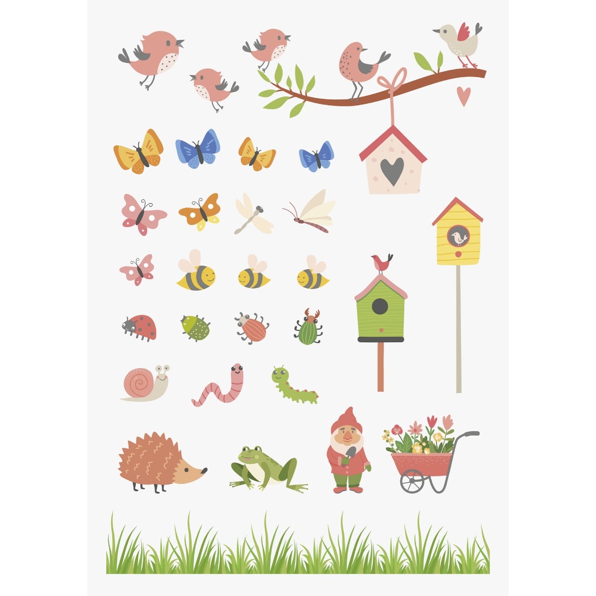 Autocollants pour vitre - Jardin
