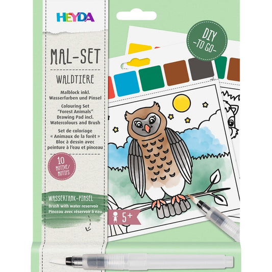 Set de peinture - Animaux de la forêt