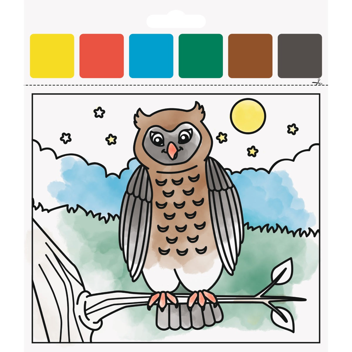 Set de peinture - Animaux de la forêt