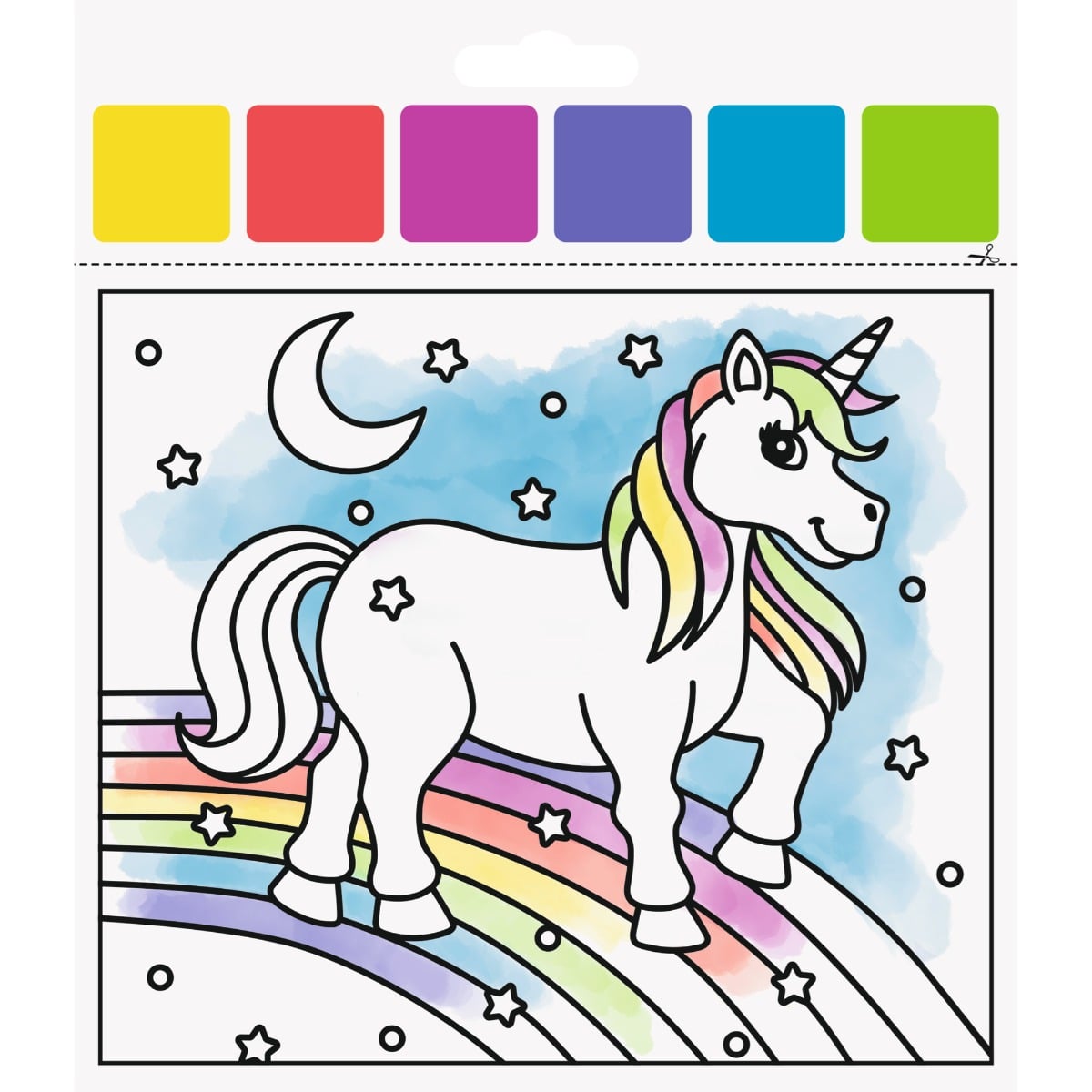Set de peinture - Licorne