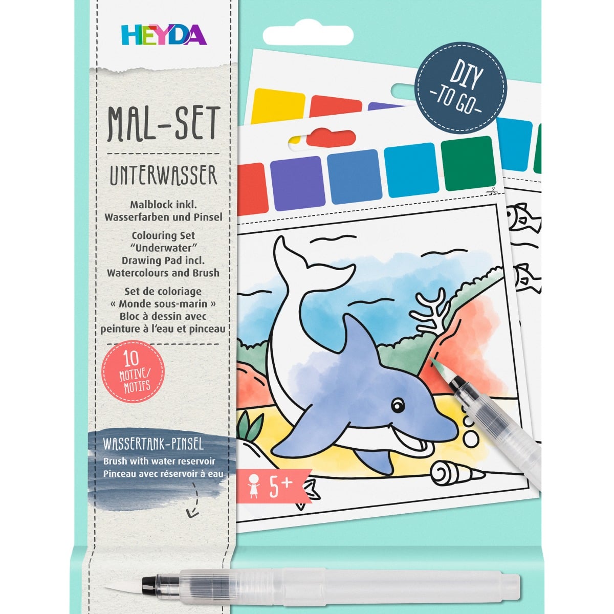 Set de peinture - Vie Sous-Marine